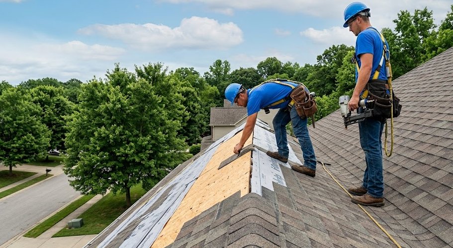 Roofing Layers Installation